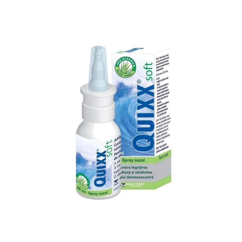 Quixx Soft Spray nazal cu aloe vera | 30 ml BERLIN CHEMIE — preț și oferte