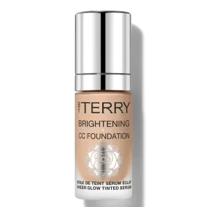 By Terry Brightening CC Foundation – fond de ten sub formă de ser, nr. 2W, nuanță deschisă-caldă
