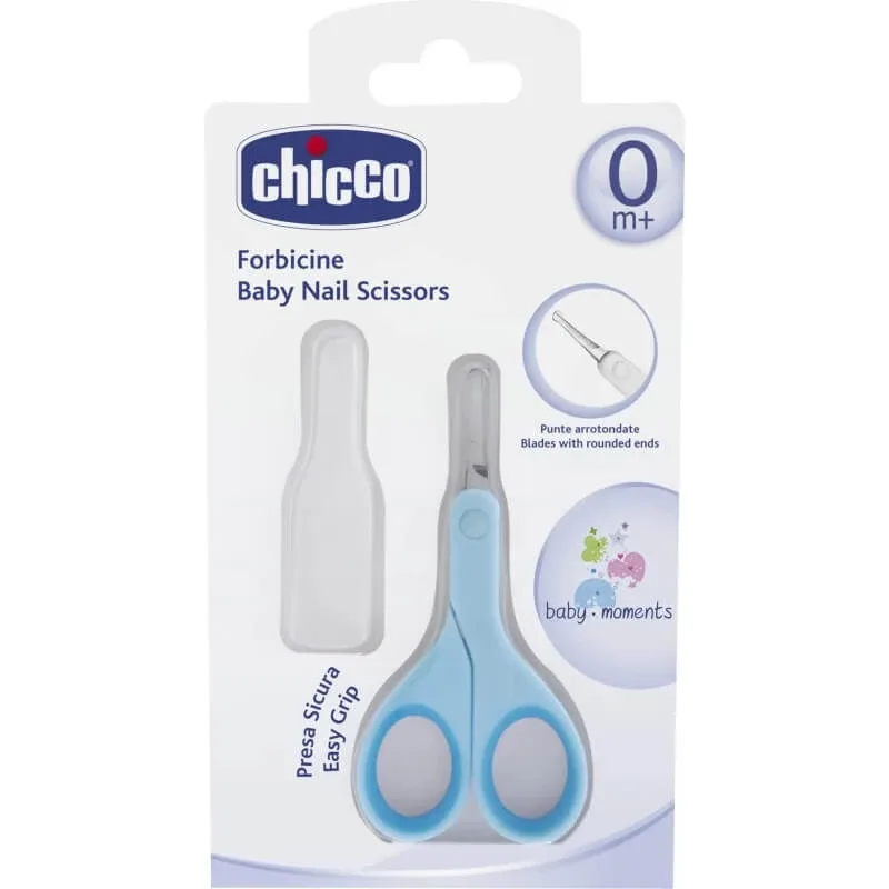 Foarfece pentru nou-născuți Chicco, pentru o igienă sigură, de culoare albastră — preț și oferte