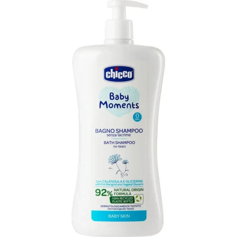 Chicco Baby Moments – șampon pentru baie care nu provoacă lacrimi, 750 ml — preț și oferte