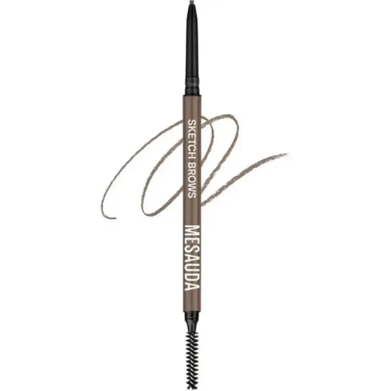 Mesauda Sketch brows – creion automat pentru sprâncene nr. 101 blonde — preț și oferte