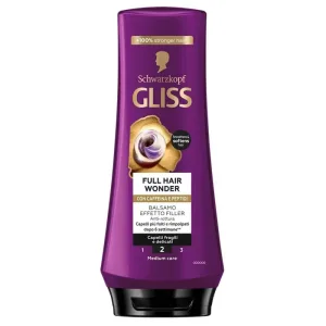 Testanera Gliss Full Hair Wonder – balsam fortifiant și volumizant cu efect de umplere pentru părul fragil, 200 ml