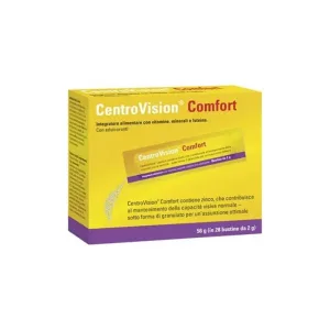 Centrovision Comfort 28 pliculețe cu aromă de portocală – supliment alimentar pentru funcția vizuală