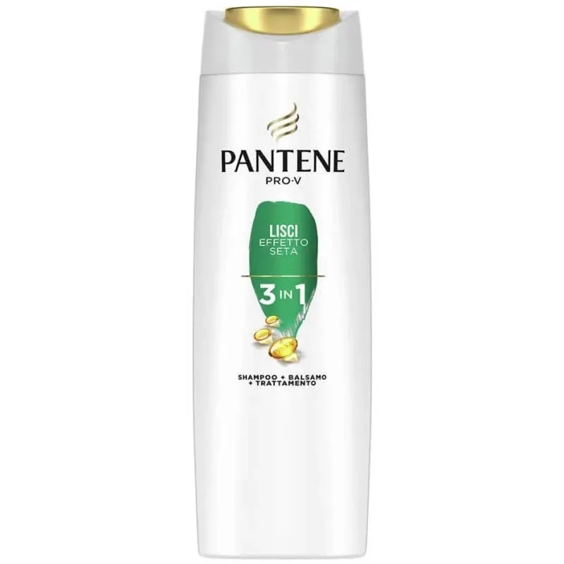 Pantene Pro-V Păr neted cu efect de mătase 3 în 1 – șampon + balsam + tratament 250 ml — preț și oferte