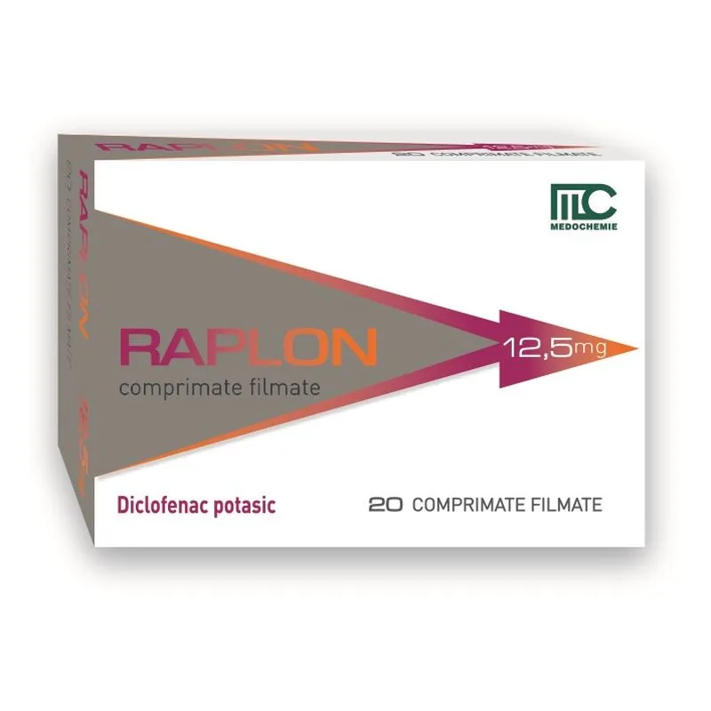 Raplon, 12,5 mg, Medochemie | 20 comprimate filmate — preț și oferte