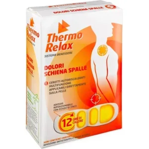 Thermorelax – plasture autoîncălzitor pentru durerile de spate și de umeri
