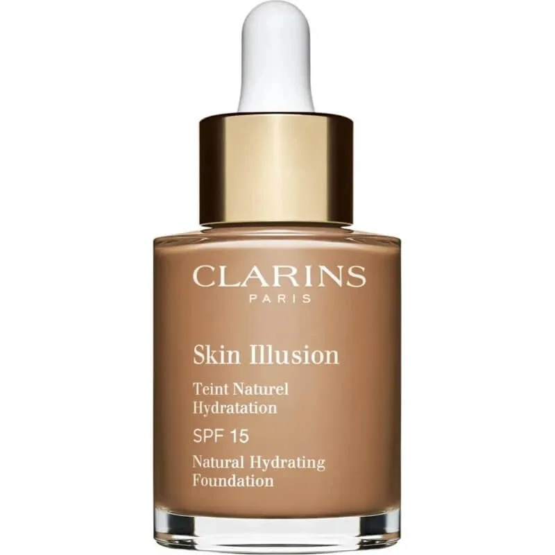 Clarins Skin Illusion – fond de ten lichid – nr. 113 Chestnut — preț și oferte