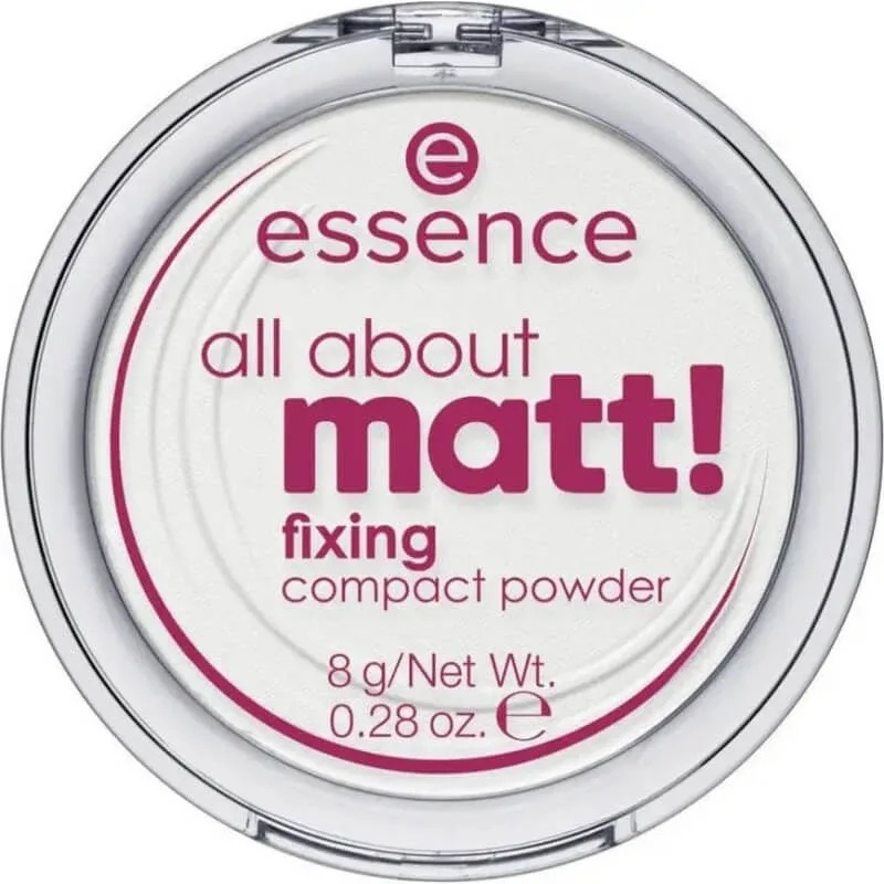 Essence All about matt – pudră compactă cu finisaj mat — preț și oferte