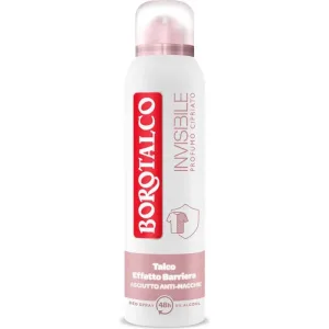 Borotalco Invisible cu parfum de pudră – deodorant spray cu eficacitate de 48 de ore, 150 ml