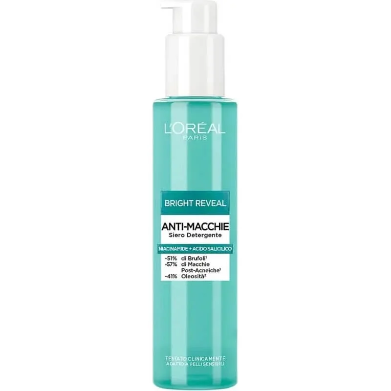 L'Oréal Paris Bright Reveal - gel-ser demachiant anti-petele 150 ml — preț și oferte