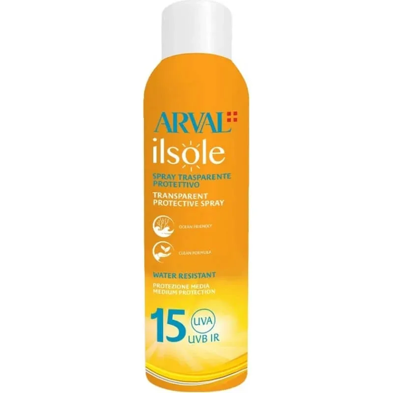 Arval loțiune solară SPF 15, spray, protecție medie împotriva soarelui, 200 ml — preț și oferte