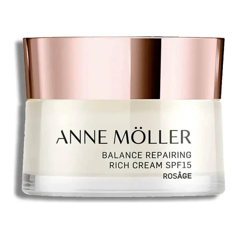 Anne Moller Rosâge SPF 15 – cremă bogată, reparatoare și reechilibrantă, 50 ml — preț și oferte