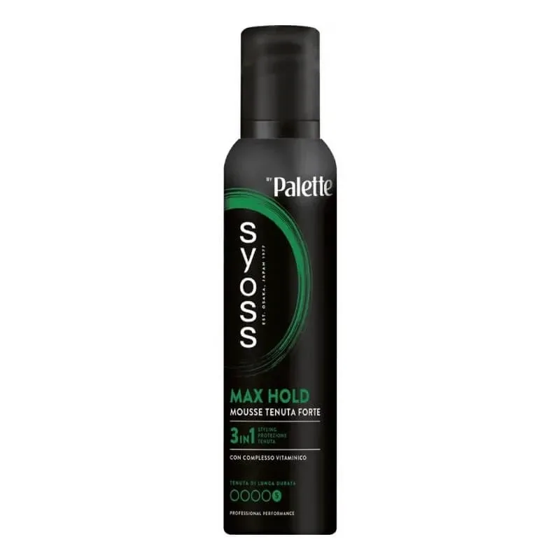 Syoss Palette - fixare maximă - spumă cu fixare puternică 250 ml — preț și oferte