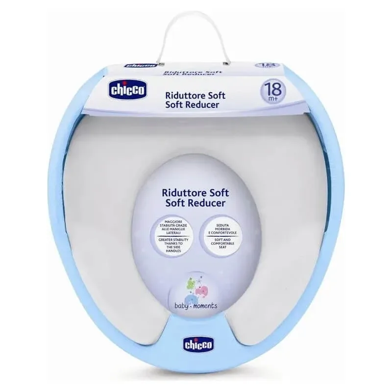Chicco, reducător pentru toaletă Soft, culoare albastru deschis, 18 luni+ — preț și oferte