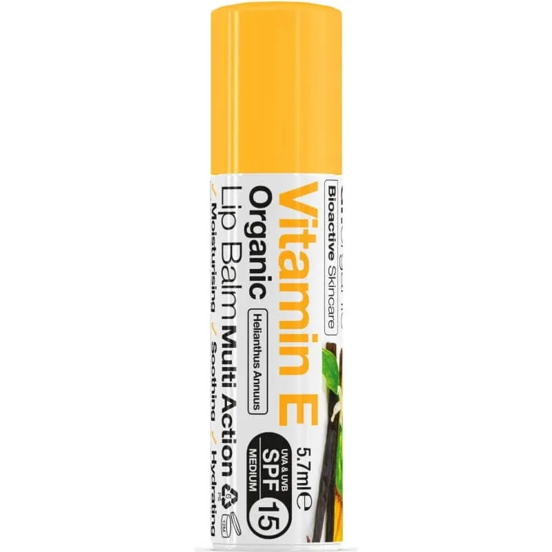 Dr. organic Vitamin e lip balm – balsam de buze 5,7 ml — preț și oferte
