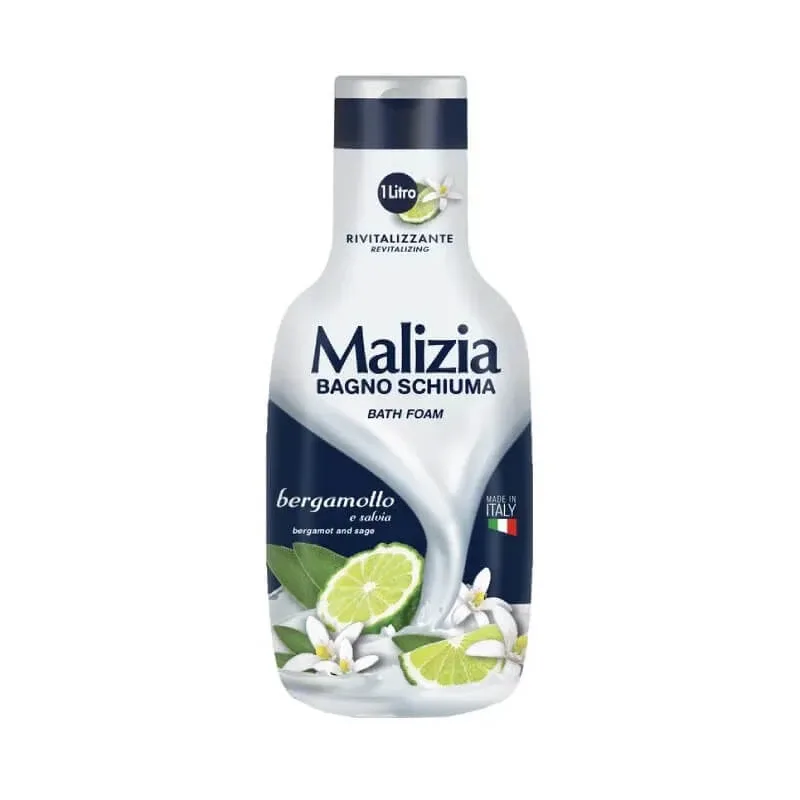 Malizia Bergamotă și salvie – gel de duș revitalizant 1 lt — preț și oferte