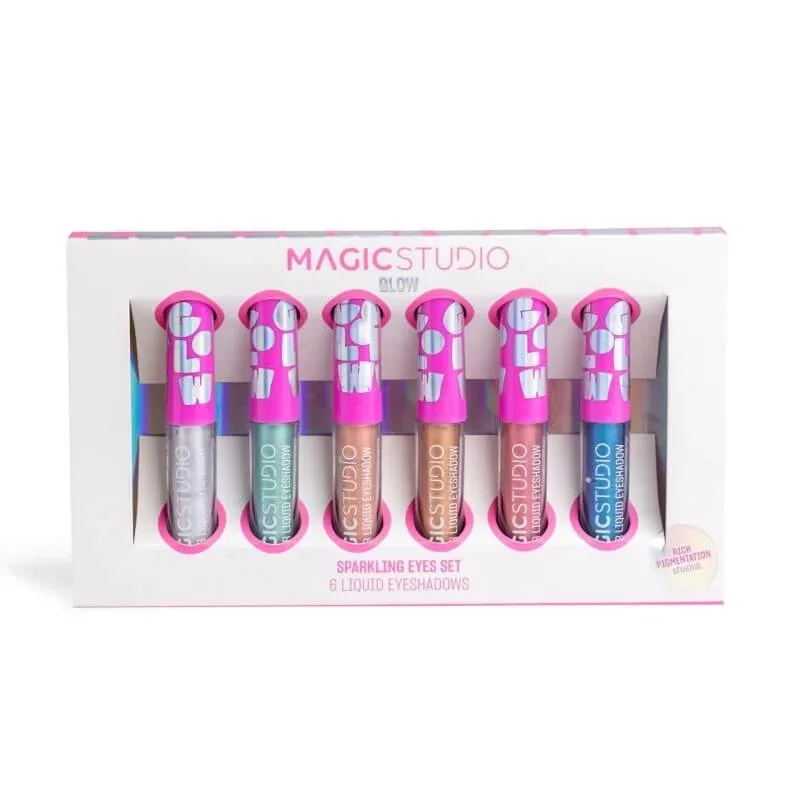 Magic Studio 6 farduri de ochi lichide luminoase — preț și oferte