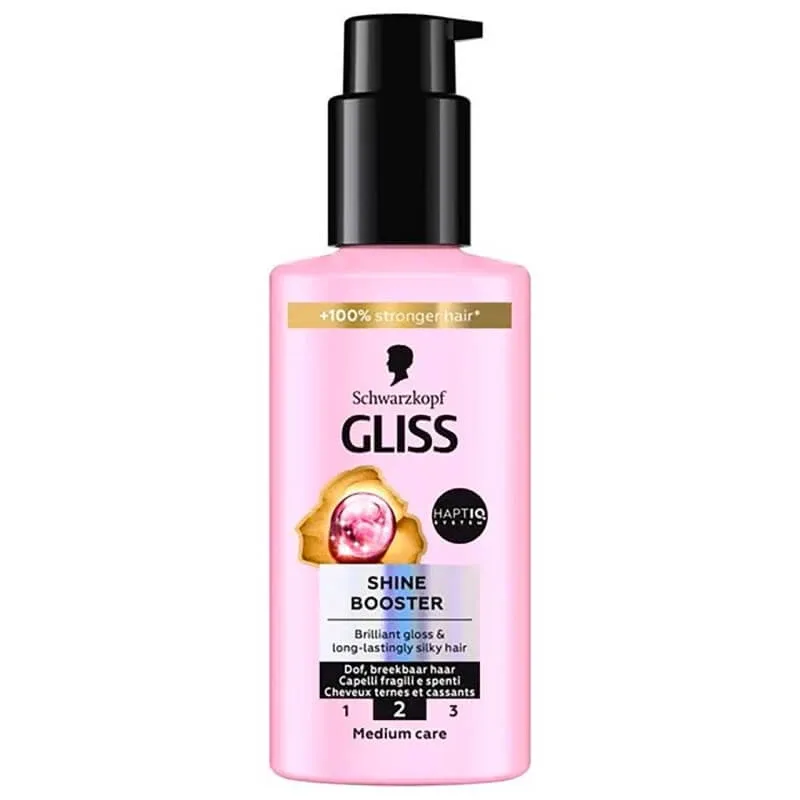 Testanera Gliss Liquid Silk Shine Booster – tratament fără clătire pentru păr strălucitor și lucios, 100 ml — preț și oferte
