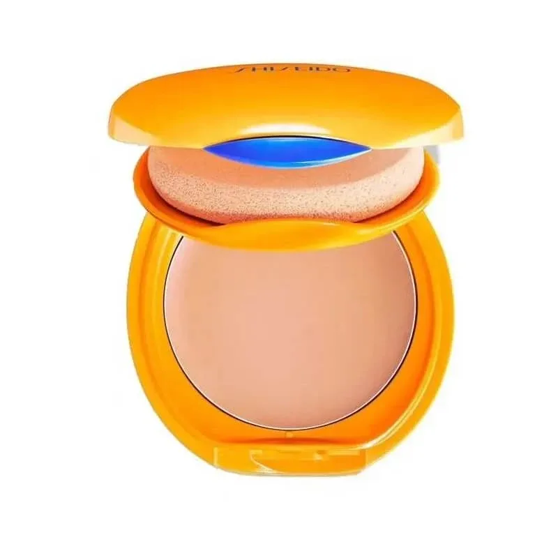 Shiseido Cremă de protecție solară pentru față SPF 10, fond de ten compact, compact de bronzare, protecție redusă – natural — preț și oferte