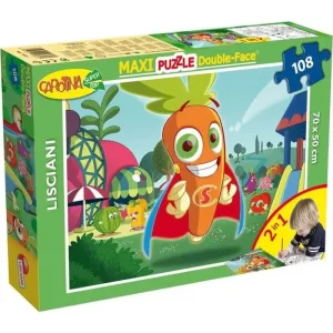 Lisciani Maxi puzzle cu 108 piese, „Maxi Carotina” 46621
