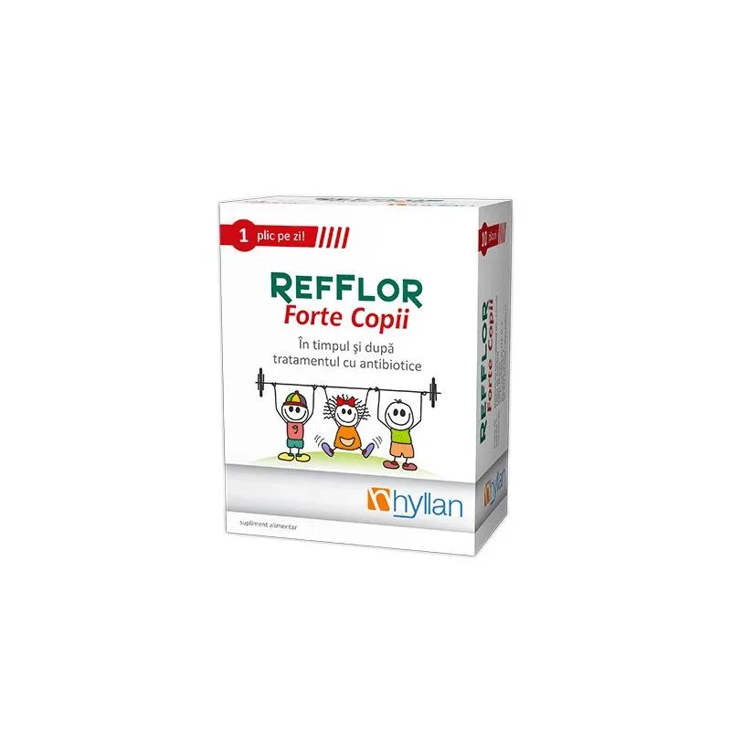 Refflor Forte copii | 10 plicuri HYLLAN PHARMA — preț și oferte