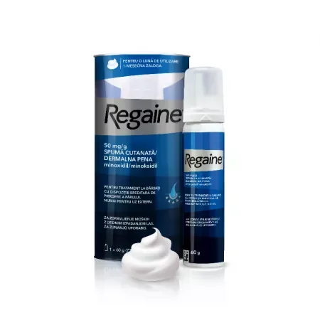Regaine spuma impotriva caderii parului la barbati, Mcneil Healthcare | 60 g — preț și oferte
