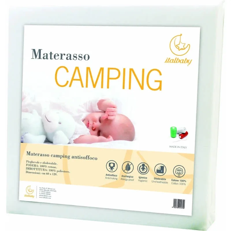 Italbaby Camping - saltea pliabilă pentru nou-născuți, dimensiuni 60 x 120 x 6 cm — preț și oferte