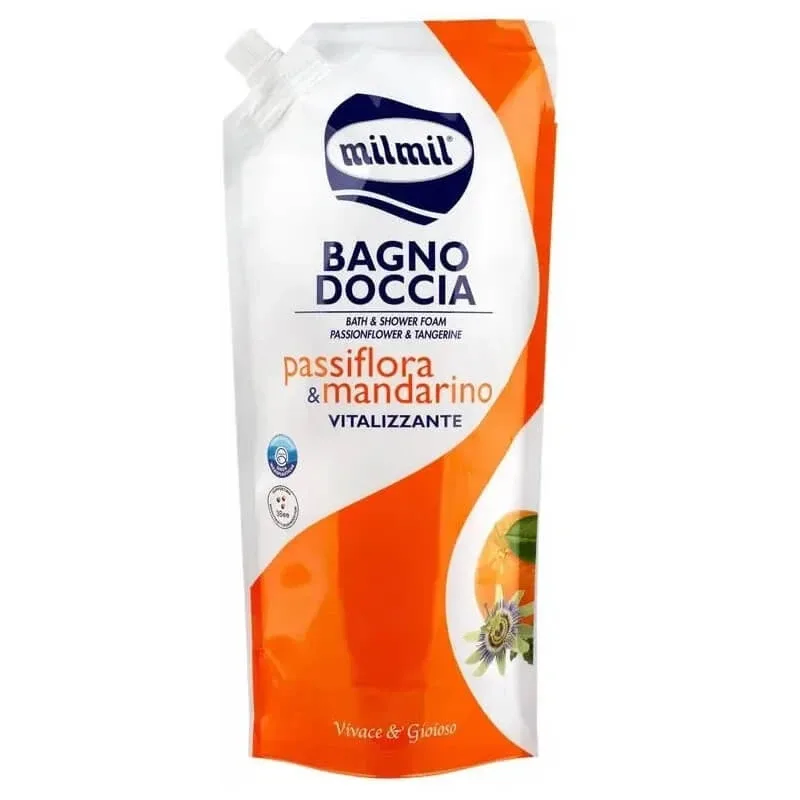 Mil mil Passiflora &amp; mandarină - gel de baie și duș - rezerve de 750 ml — preț și oferte