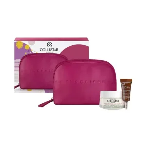 Set Collistar „Active Pure” – cremă anti-îmbătrânire + ser pentru zona ochilor + trusă de cosmetice „The Bridge”