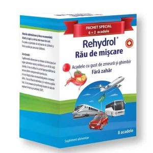 Rehydrol Rau de Miscare acadele, MBA Pharma | 6+2 acadele