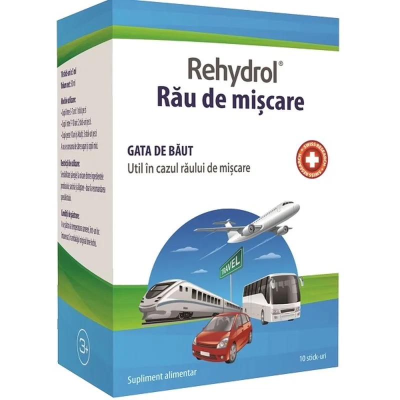 Rehydrol Rau de miscare, MBA Pharma Innovation | 10 stickuri — preț și oferte