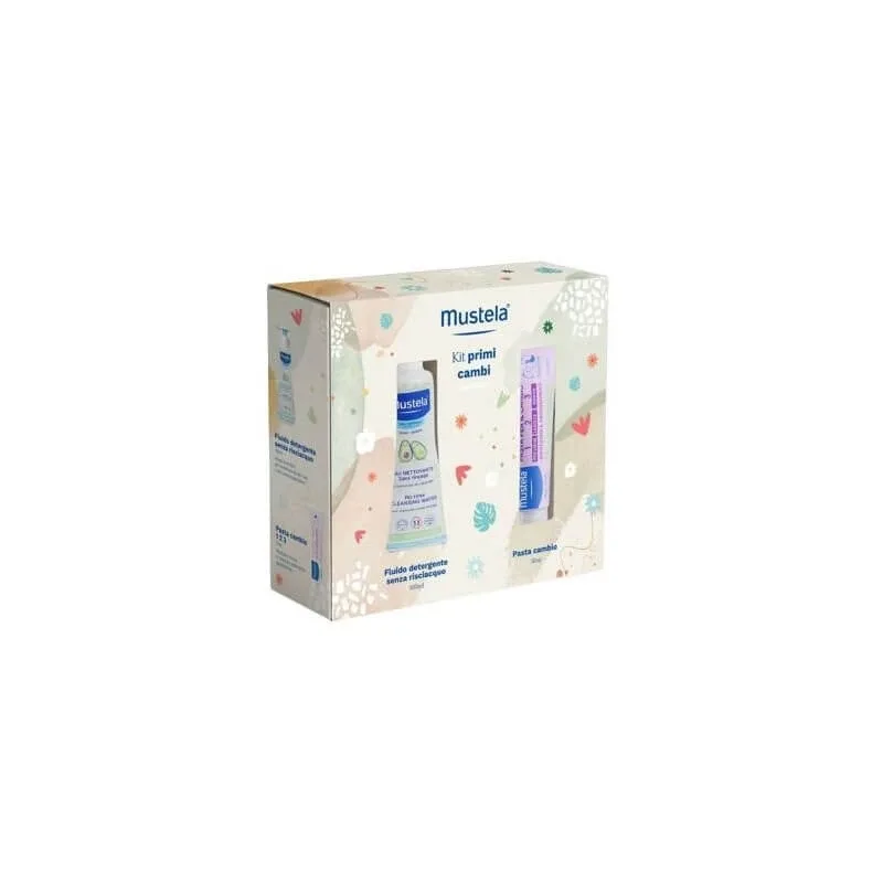Set Mustela pentru scutece – loțiune de curățare, cremă pentru schimbarea scutecelor 1 2 3 și cutie pentru scutece — preț și oferte