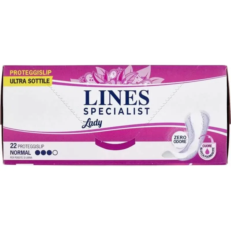 Lines specialist lady normal – 22 de protecții pentru incontinență ușoară — preț și oferte