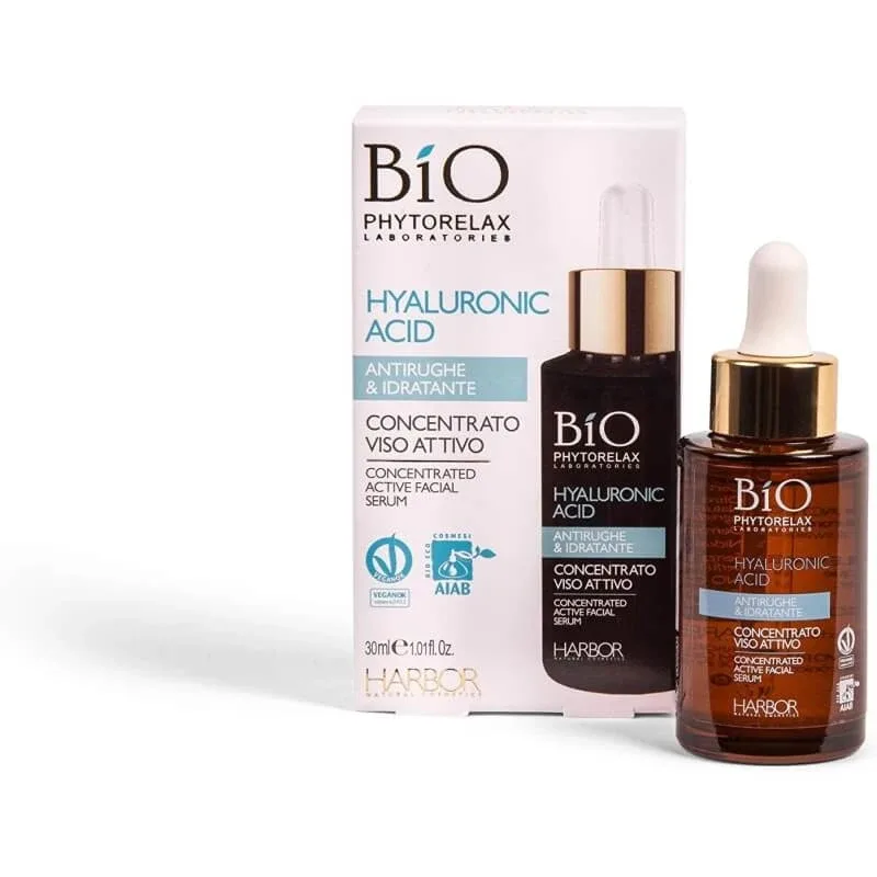 Phytorelax Bio – acid hialuronic concentrat activ pentru față, 30 ml — preț și oferte