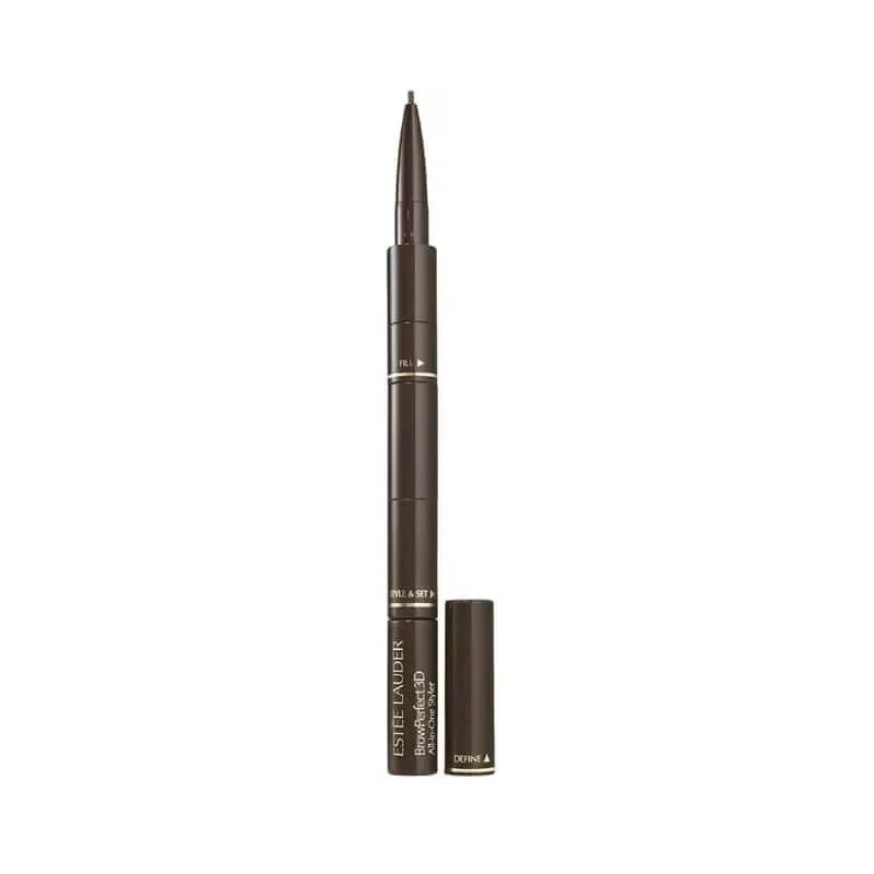 Estee Lauder Brow Perfect 3D All-in-One Styler – creion pentru sprâncene – maro rece — preț și oferte