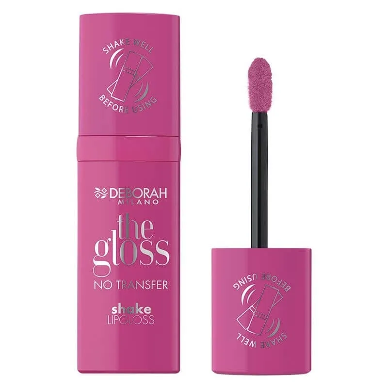 Deborah The Gloss No Transfer Shake Lipgloss nr. 04 Pop Pink — preț și oferte