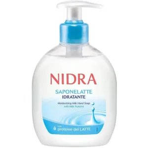Nidra Saponelatte, spumă de duș hidratantă cu proteine din lapte, 300 ml