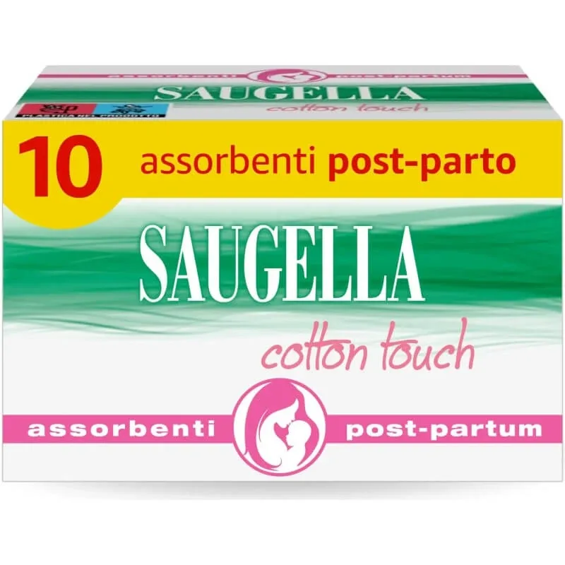 Saugella – tampoane postpartum Cotton Touch, 10 tampoane — preț și oferte