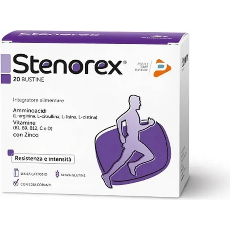 Stenorex rezistență și intensitate 20 plicuri – supliment energizant — preț și oferte