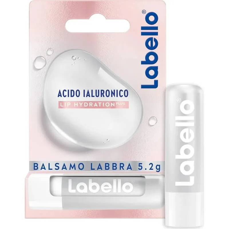 Labello cu acid hialuronic Lip Hydration Plus – balsam de buze – trandafiri — preț și oferte