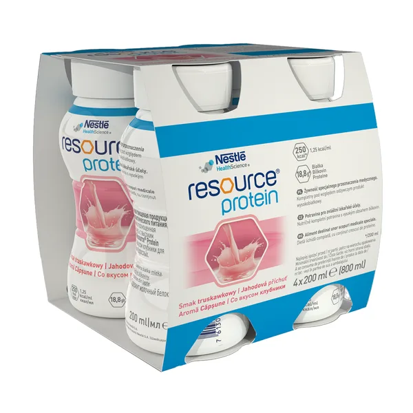 Resource protein cu aroma de capsuni, Nestle | 4x200ml — preț și oferte