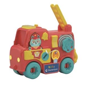 Clementoni Baby – Camion de pompieri Montessori – Centru de activități pentru copii de la 18 luni în sus