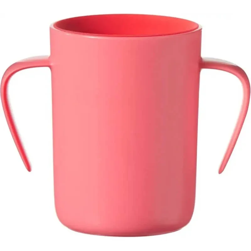 Tommee Tippee Easiflow 360° - cană cu mânere 6 luni+ - roz — preț și oferte