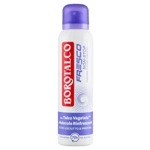 Borotalco Fresco non-stop – deodorant spray cu aromă de flori acvatice, 150 ml