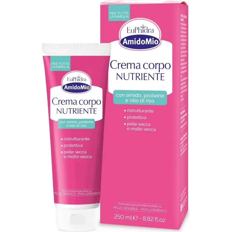 Euphidra Amidomio – cremă hidratantă și hrănitoare pentru corp, 250 ml — preț și oferte