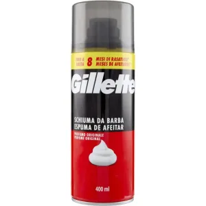Gillette spumă de ras cu parfum original, 400 ml