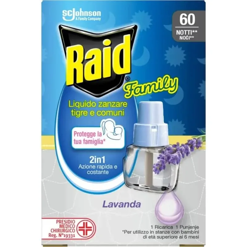 Raid Ricarica – Parfum electric cu lavandă, 60 de nopți, 36 ml — preț și oferte