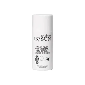 Insium Ins in/sun on the go – cremă după soare cu efect de calmare imediată pentru față și corp, 100 ml