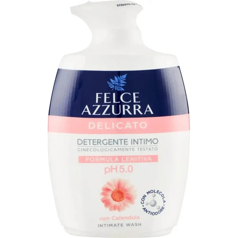 Felce Azzurra Delicato pH 5,0 – gel de igienă intimă cu formulă calmantă, 250 ml — preț și oferte