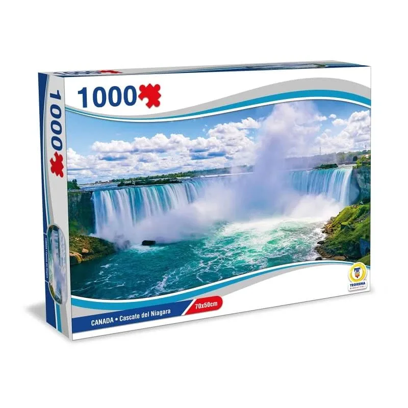 Teorema Puzzle Cascadele Niagara, 1000 de piese, 70x50 cm — preț și oferte